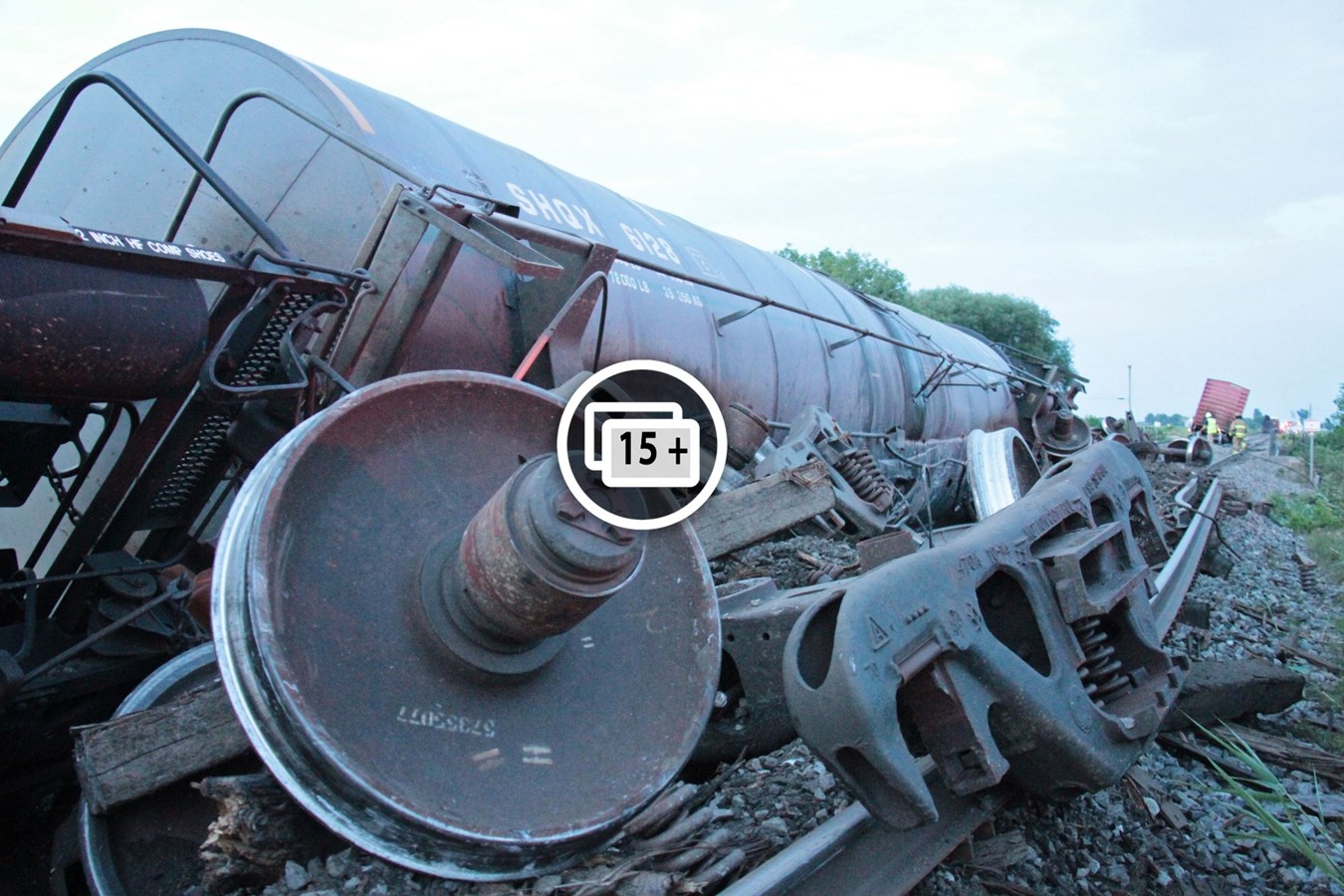 Revoyez en images le déraillement de Saint-Polycarpe