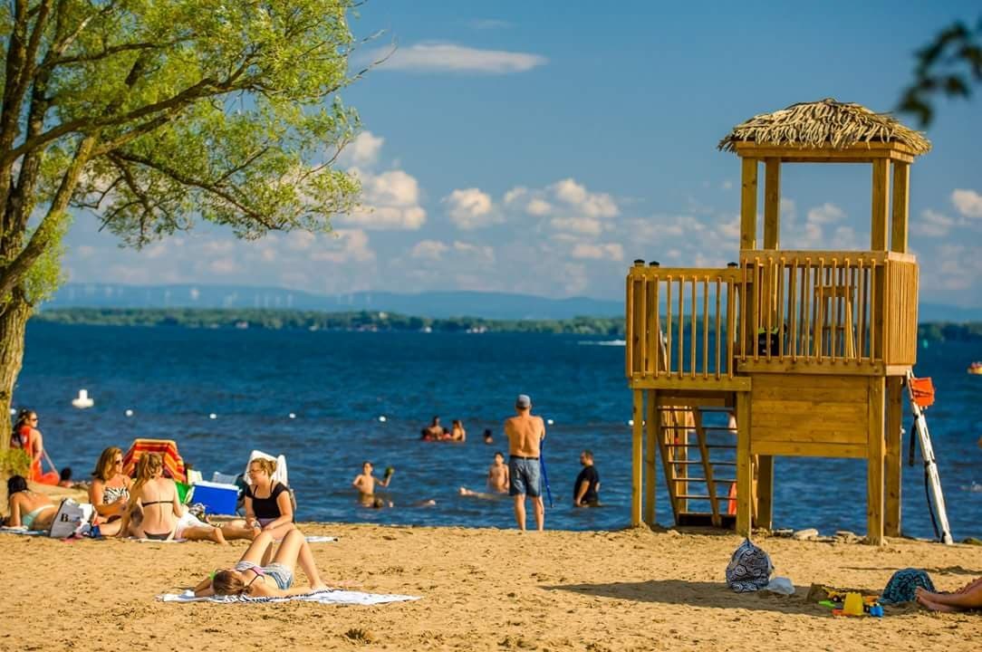 La baignade est de nouveau permise à la Plage de Saint-Zotique