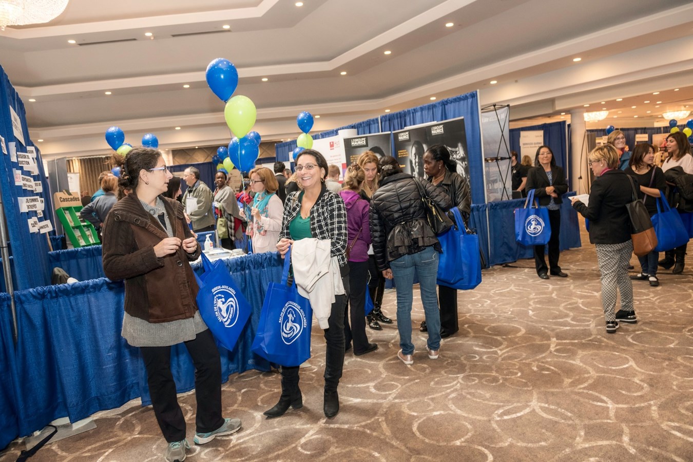 Les chercheurs d'emploi étaient au rendez-vous lors du 17e Salon de l'emploi de Vaudreuil-Soulanges