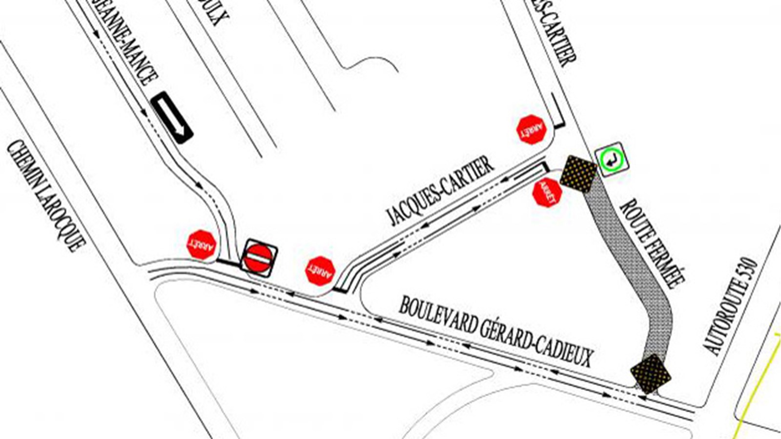 Ouverture de deux nouveaux tronçons routiers à Salaberry-de-Valleyfield 