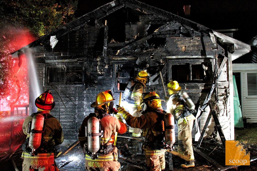 Incendie criminel à Hudson
