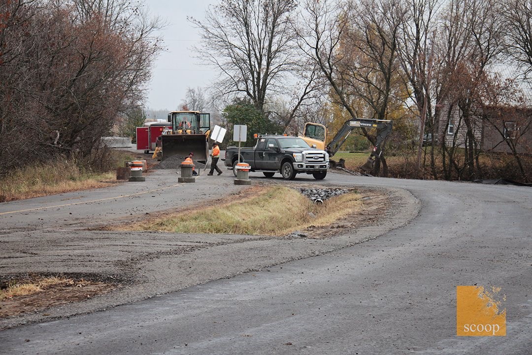 La peinture retarde l'ouverture d'un chemin à Saint-Polycarpe