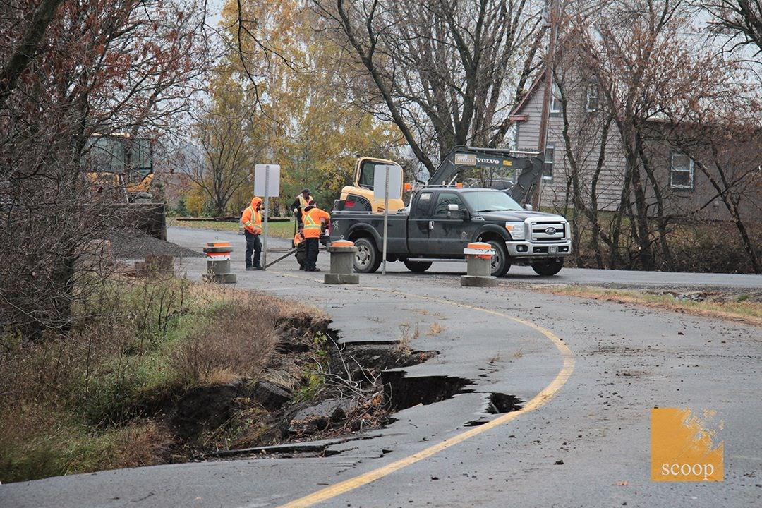 La peinture retarde l'ouverture d'un chemin à Saint-Polycarpe