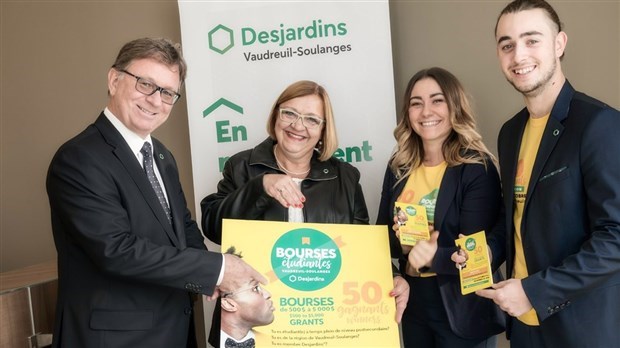 Le concours de bourses étudiantes de la Caisse Desjardins se poursuit