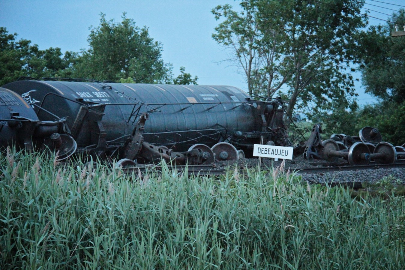 Transport des liquides inflammables par train : les Vaudreuil-Soulangeois sont-ils en danger ?