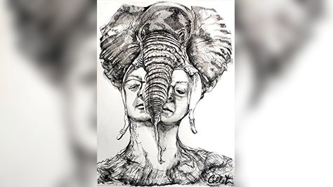 Découvrez le miroir capricieux de Diane Collet
