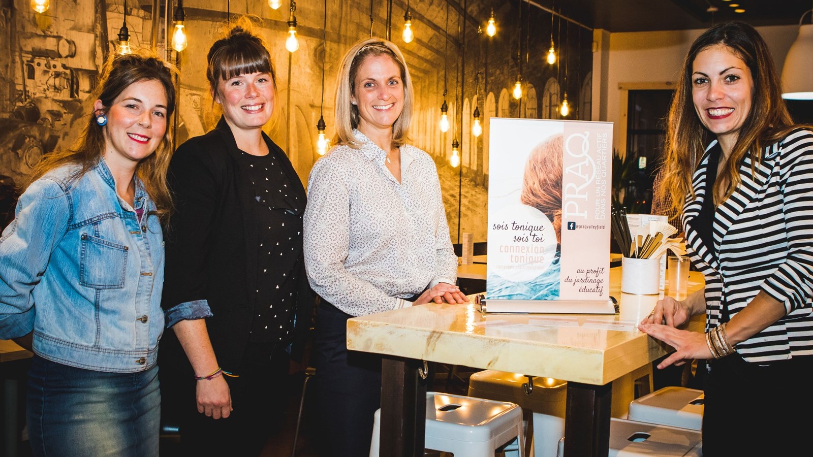 Connexion tonique: une première campagne philantropique pour le PRAQ 