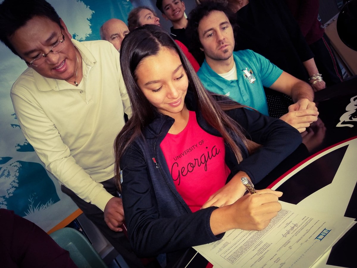 Céleste Dao signe avec l'Université de Georgie