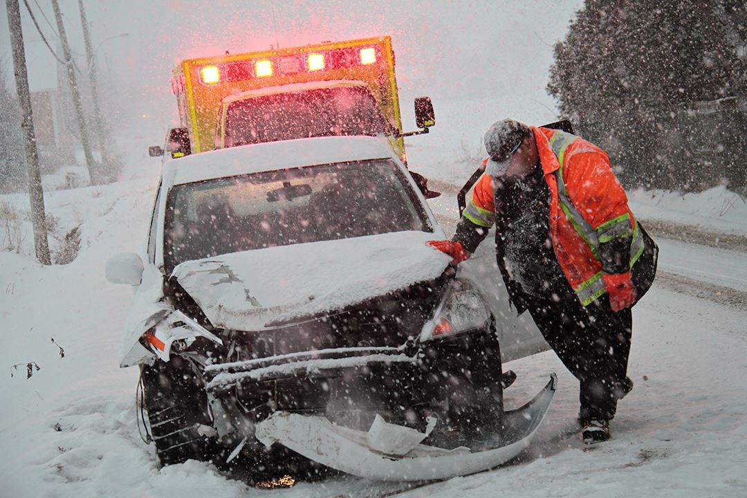 Un autre matin difficile sur les routes
