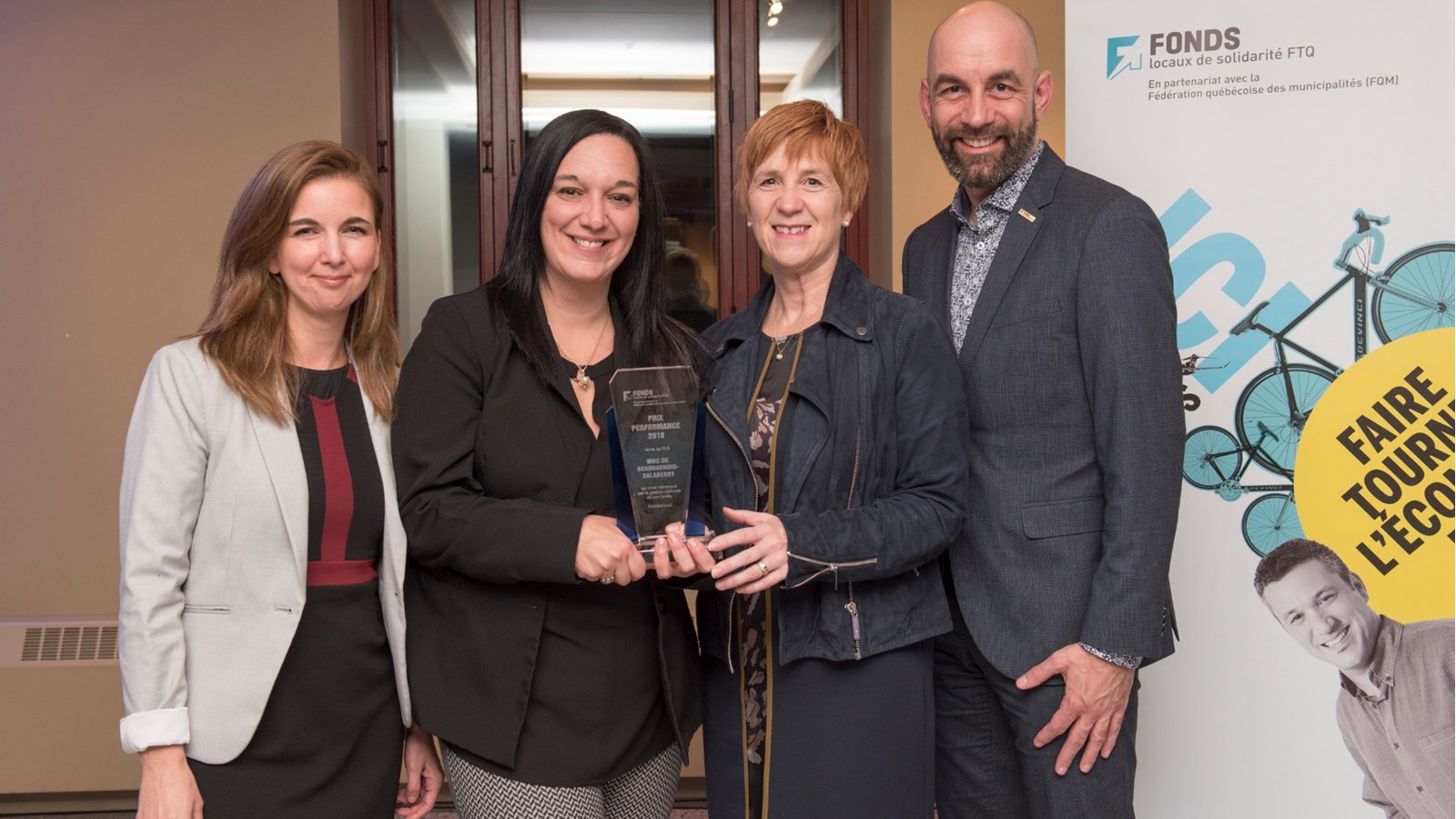 La MRC de Beauharnois est la lauréate du Prix Performance 2018
