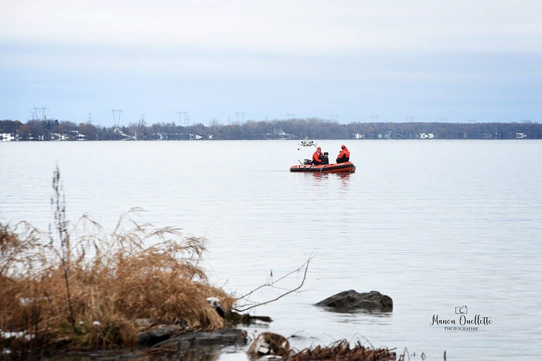 Les pompiers de Coteau-du-Lac maintiennent leurs compétences sur le plan d’eau, été comme hiver