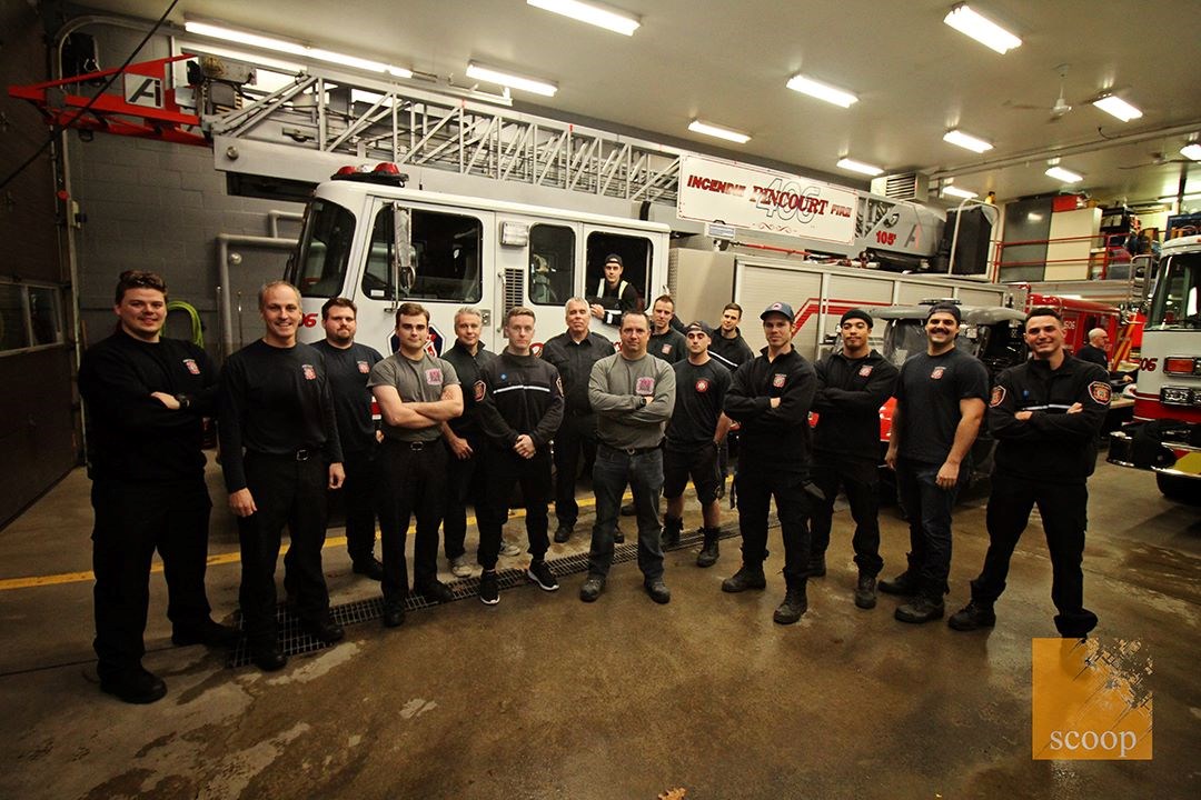 La générosité des pompiers de Pincourt