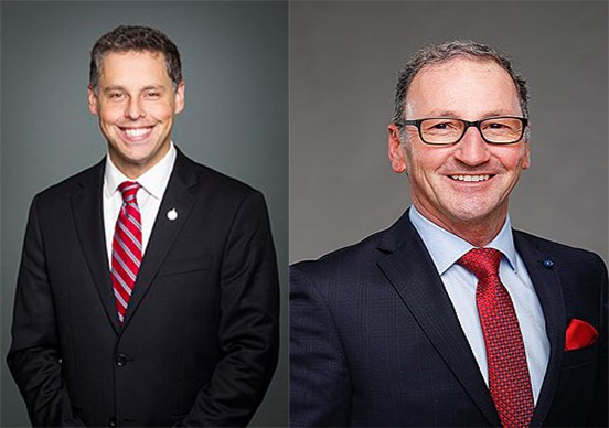 Peter Schiefke et Richard Hébert viennent à la rencontre des entrepreneurs d'ici