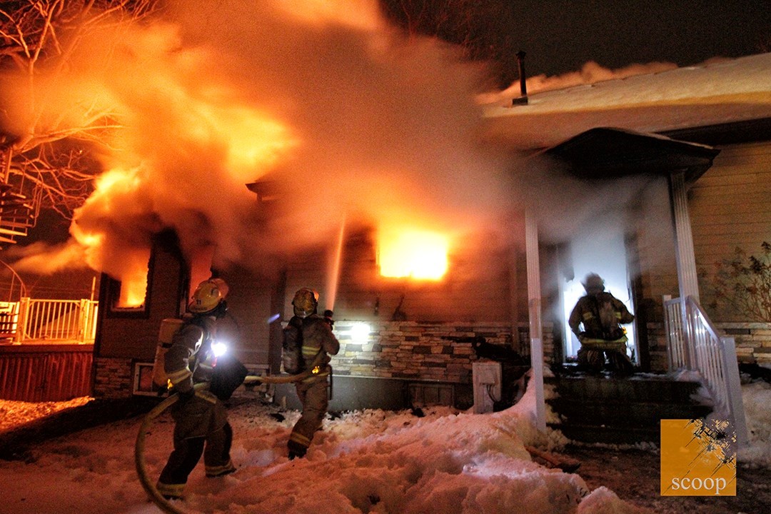 En cours : Incendie à Rivière-Beaudette
