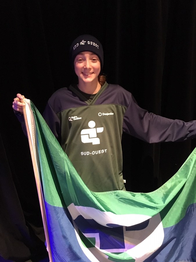 Une jeune Lazaroise portera le drapeau du Sud-Ouest aux prochains Jeux du Québec