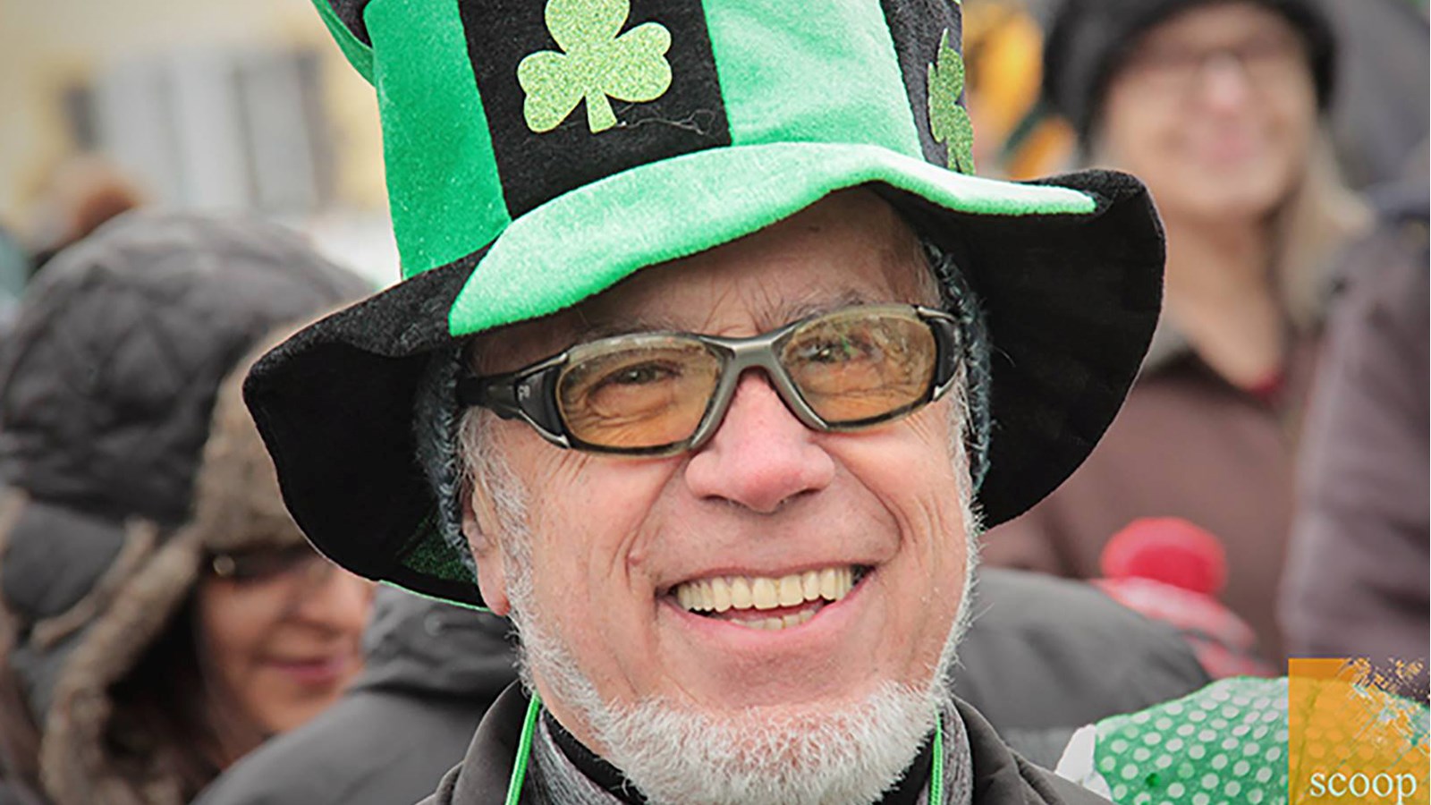 Le maire de Pincourt, Yvan Cardinal arborait le vert pour l'occasion.