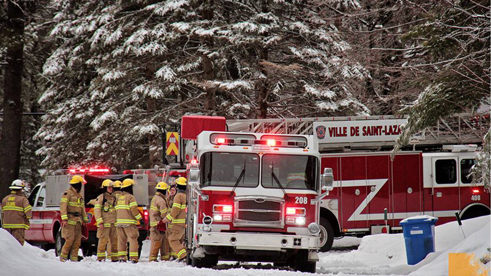 Un court-circuit mobilise les pompiers de Saint-Lazare sur la rue Huntsmen 