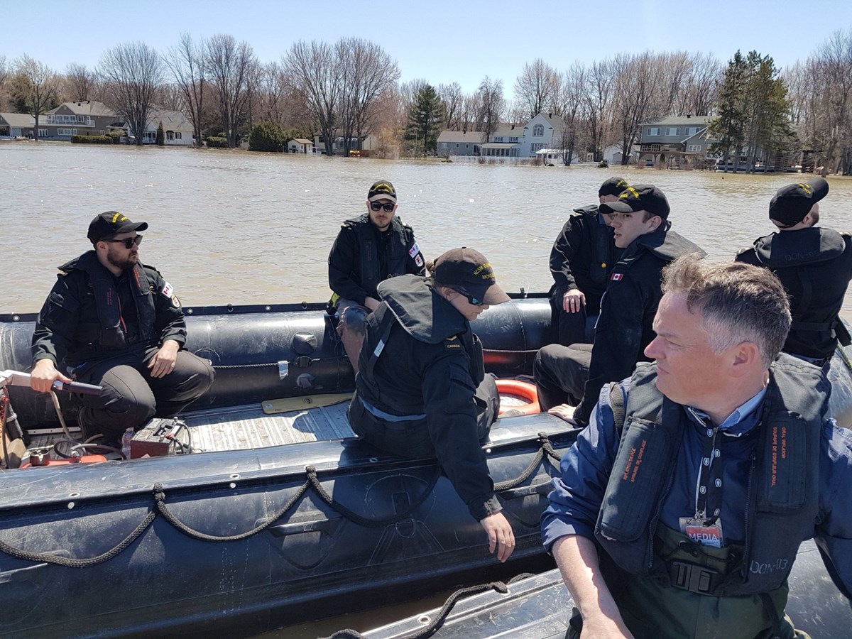 Néomédia part en tournée de reconnaissance avec la réserve navale des Forces armées canadiennes