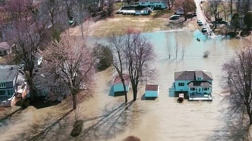 Bilan des inondations sur le territoire Vaudreuil-Soulange en date du 23 avril