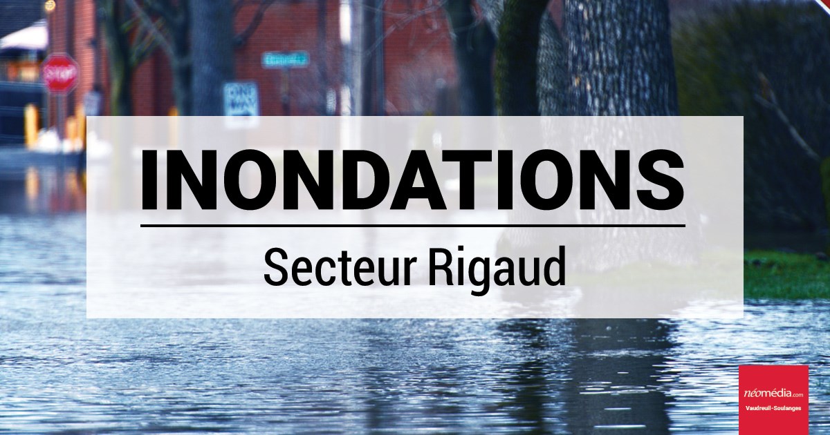 L'eau continue de monter à Rigaud