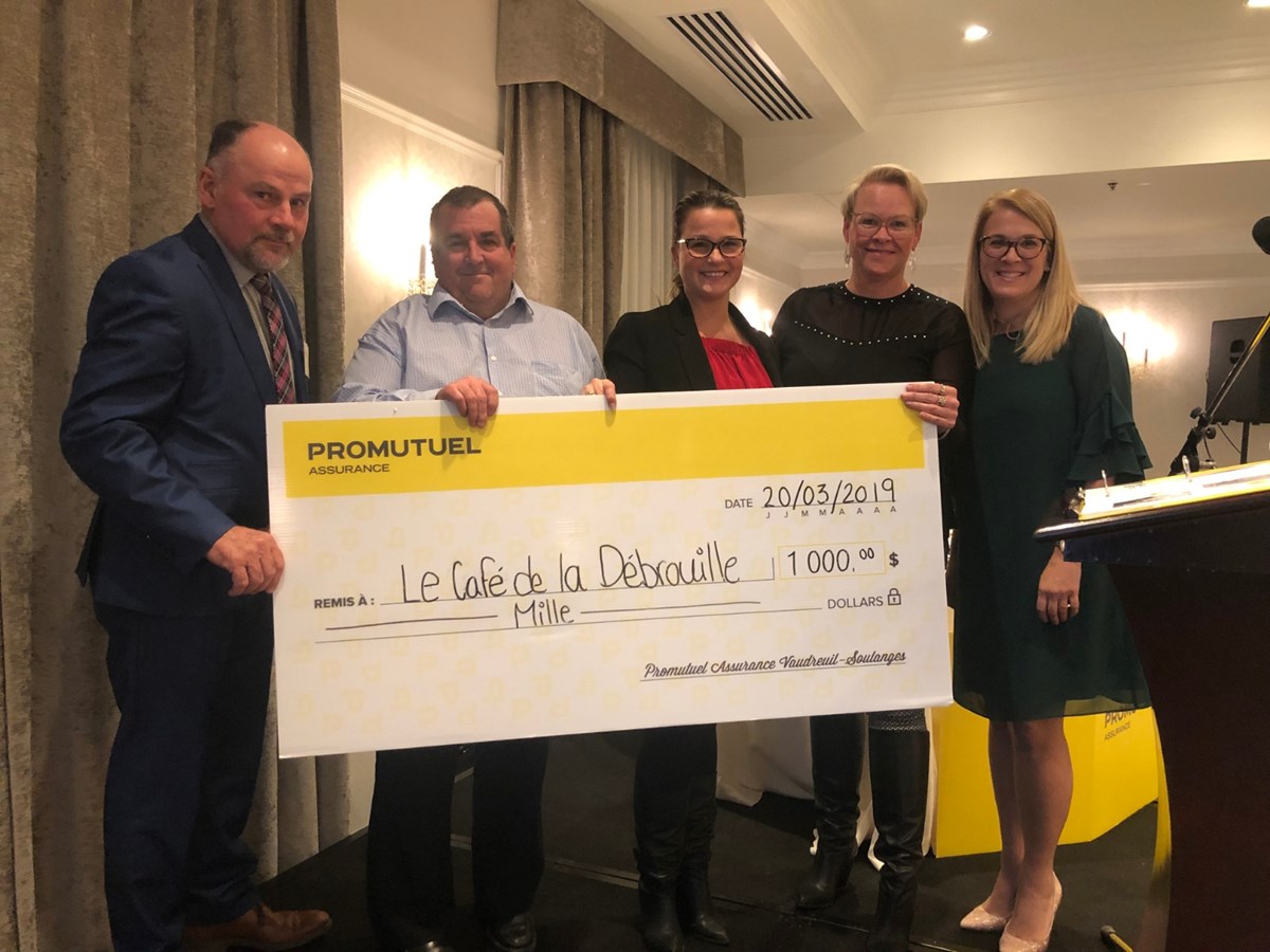 Promutuel remet plus de 70 000 $ à  des organismes de la région