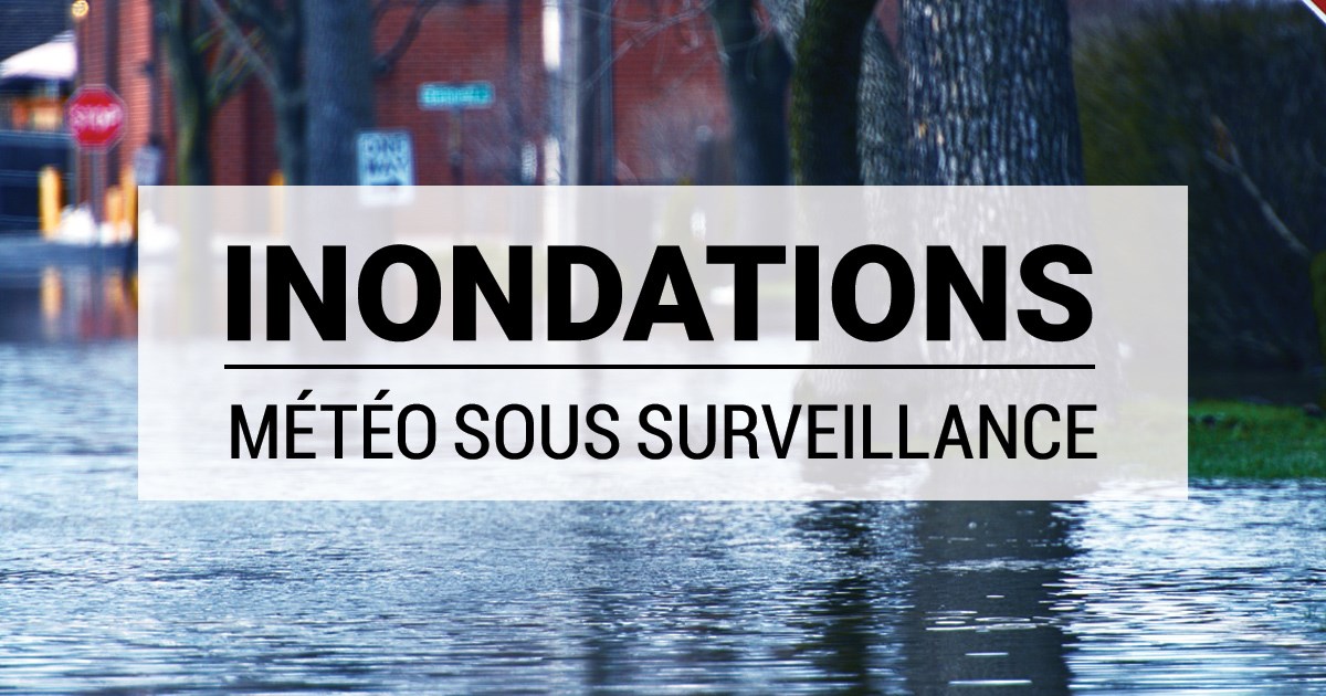 Un avertissement de pluie forte est en vigueur pour la région de Vaudreuil-Soulanges