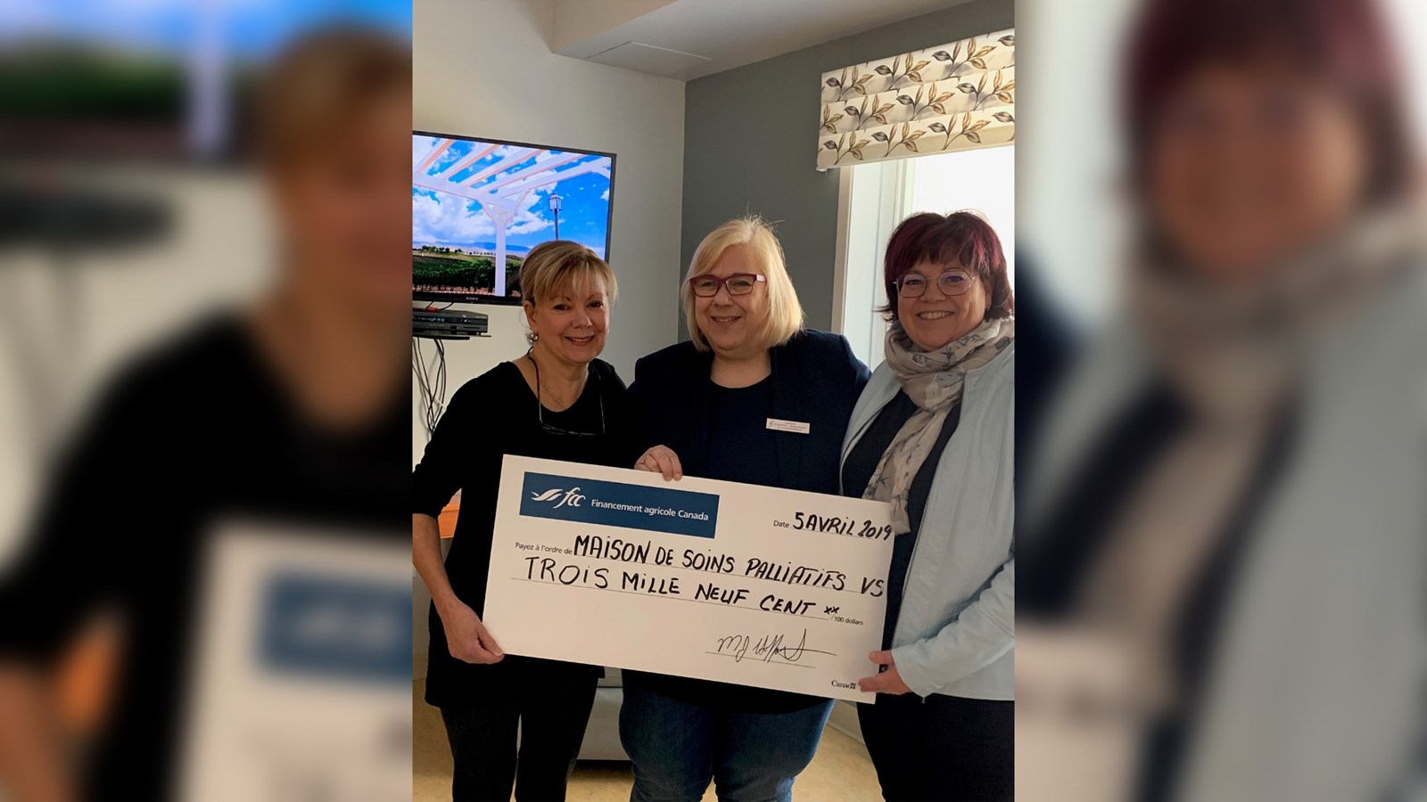 La Maison de soins palliatifs de Vaudreuil-Soulanges reçoit un don de 3 900 $