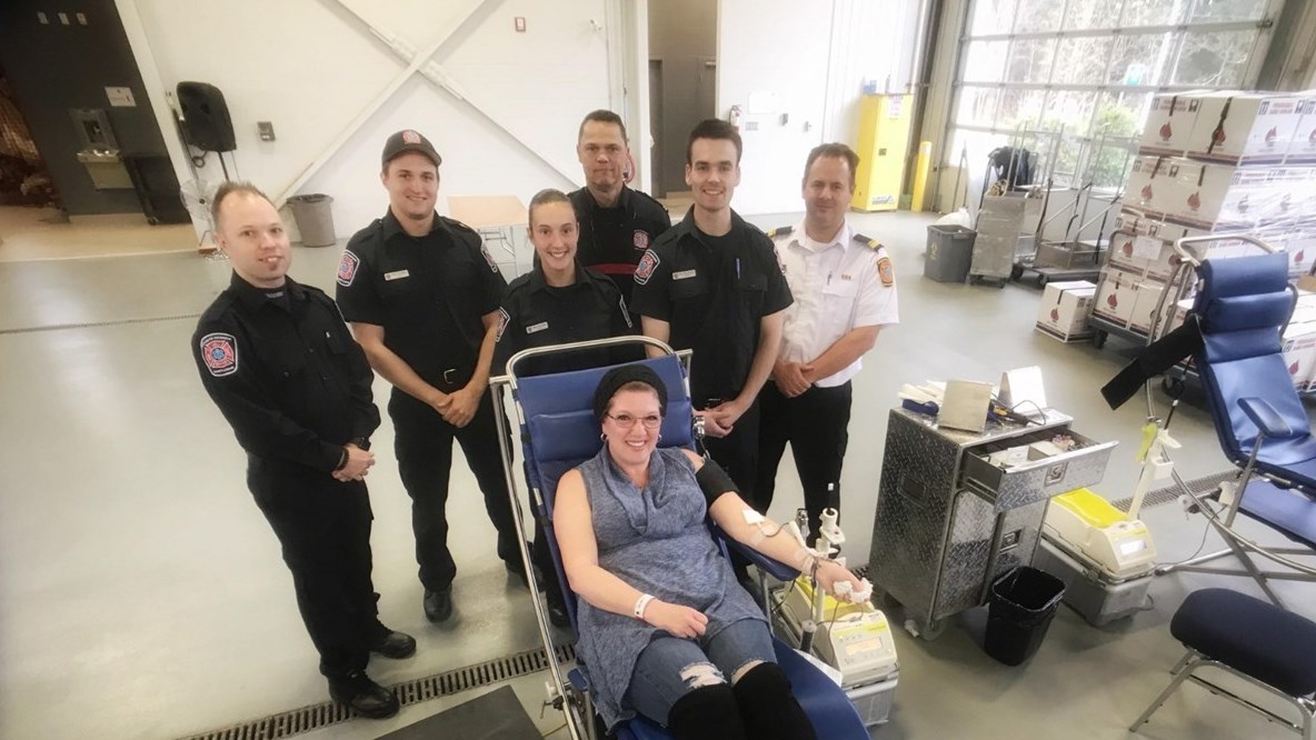 140 donneurs répondent à l'invitation des pompiers de Saint-Lazare