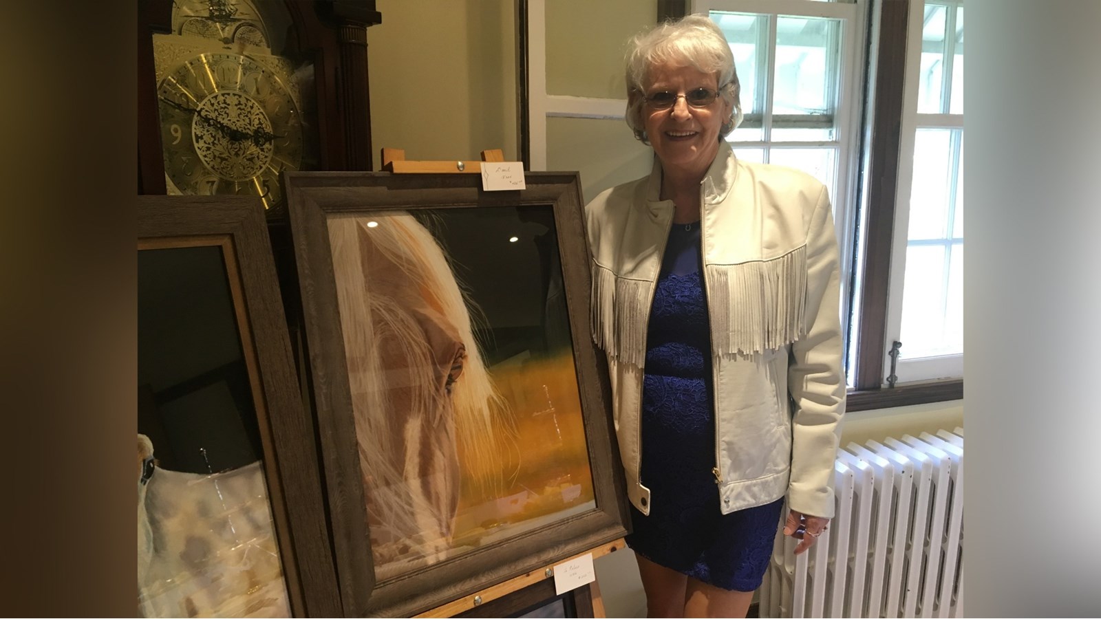 Depuis toujours, Ginette Corrigan Séguin aime les animaux et la peinture. Depuis plusieurs décennies, elle joint ses deux passions sur une toile.