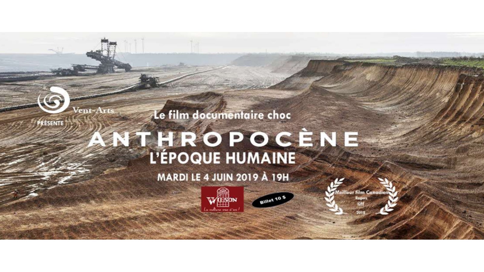 Vents-Arts présente "ANTHROPOCÈNE : L’époque humaine"