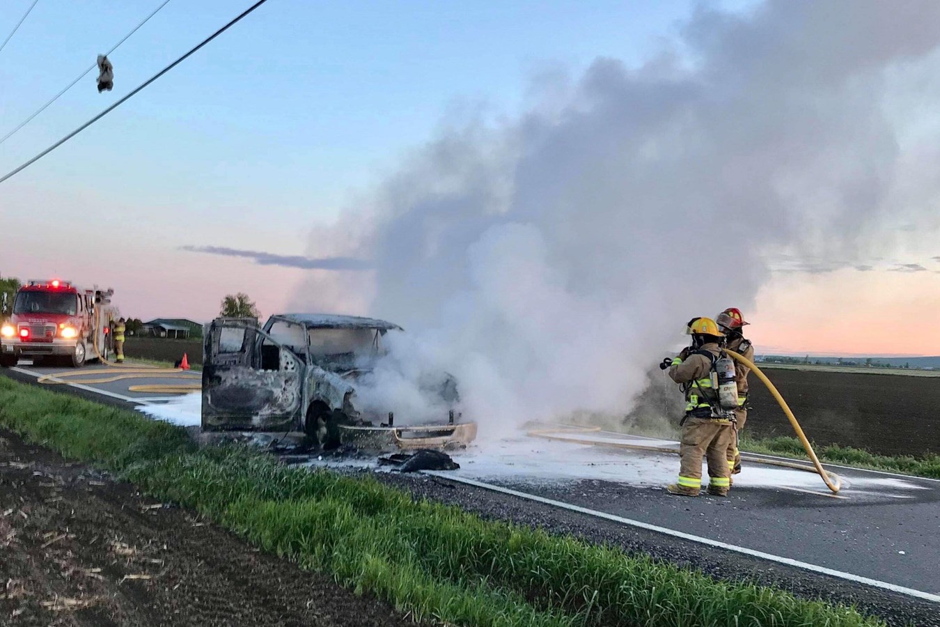 Dur matin pour deux automobilistes de la région