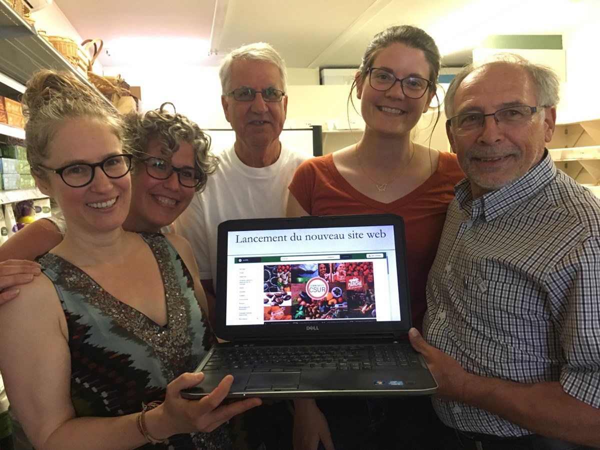 Le Marché écolocal de la Coop-CSUR fait peau neuve