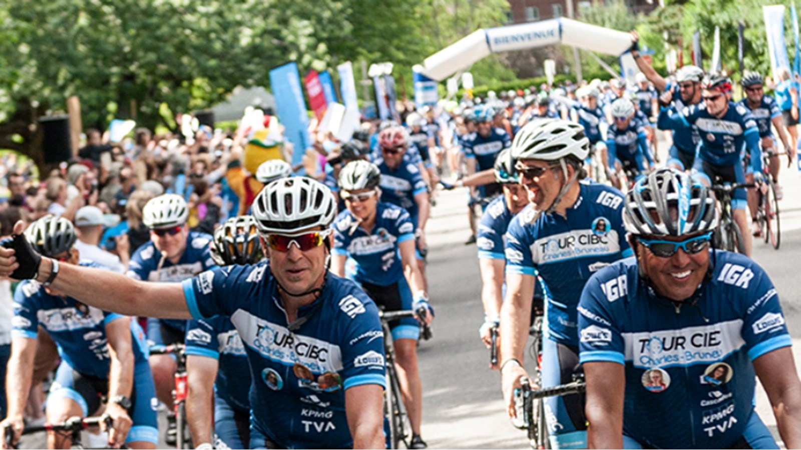 Les athlètes du Tour CIBC s’arrêteront à Salaberry-de-Valleyfield le 3 juillet 