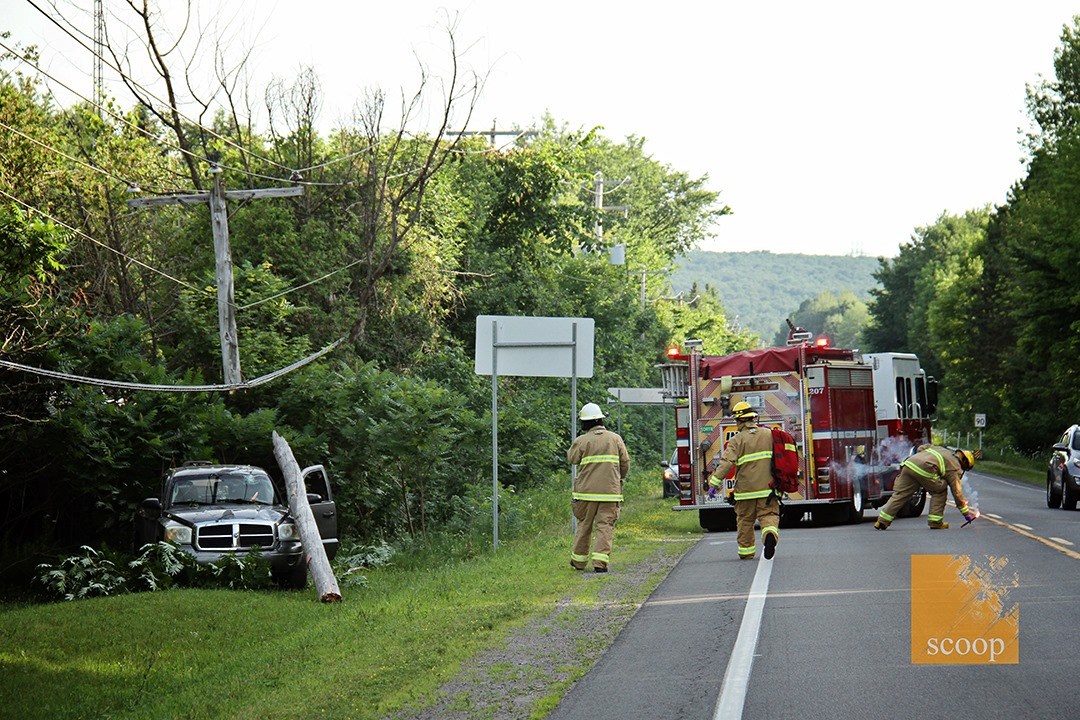 En cours : accident sur la 201 à Rigaud