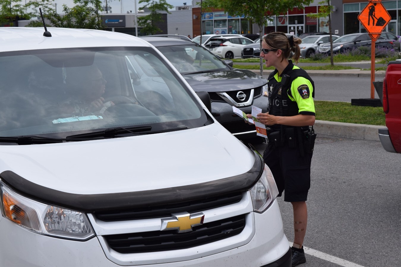 Début de la campagne « Pas de cell au volant, c’est gagnant ! » dans Beauharnois