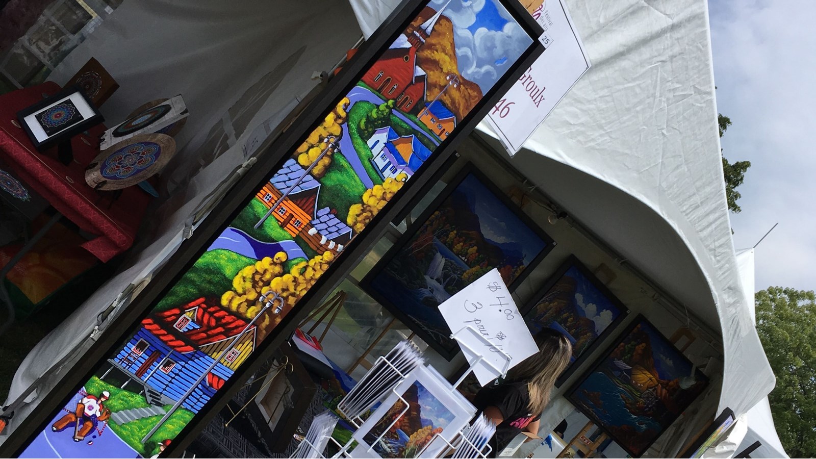 Soleil et fleurs en quantité pour la 16e édition du Festival des arts de Salaberry-de-Valleyfield 