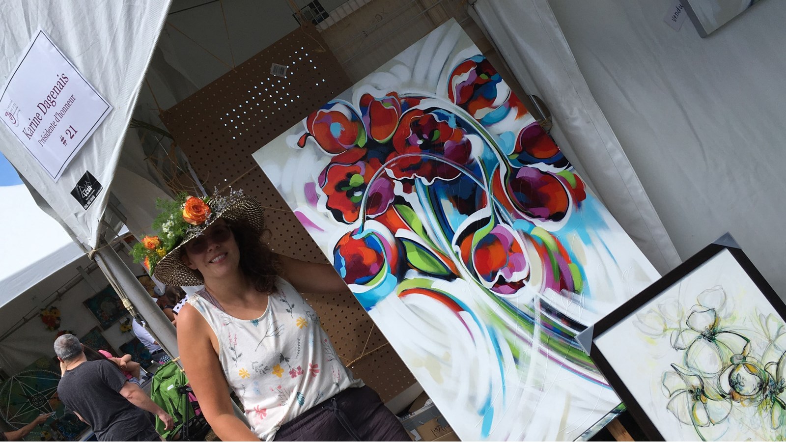 Soleil et fleurs en quantité pour la 16e édition du Festival des arts de Salaberry-de-Valleyfield 