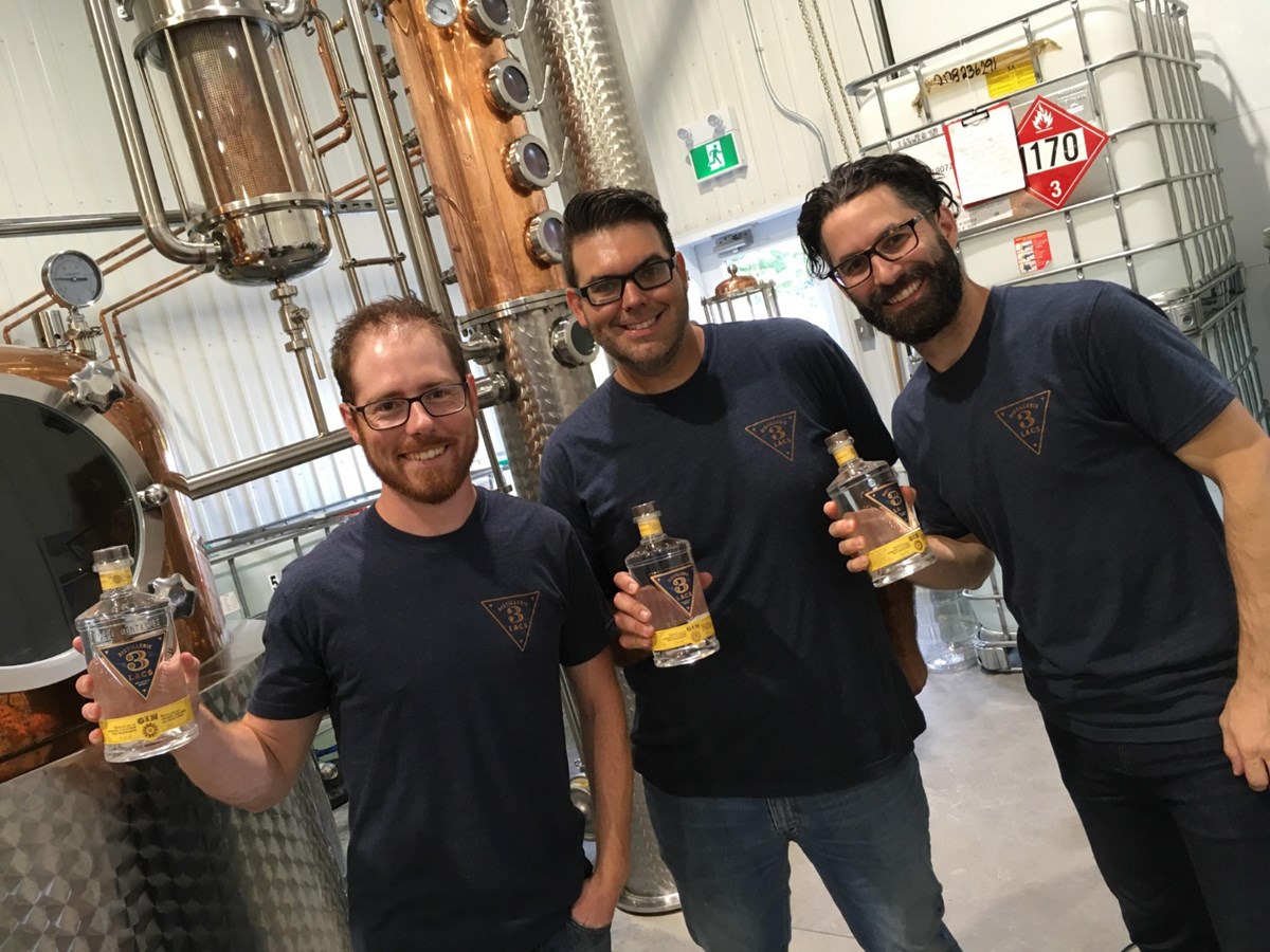 Distillerie 3 Lacs : produire un gin au goût de chez nous