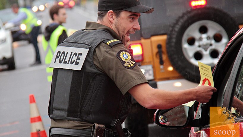 Opération F.R.E.I.N.S à Saint-Zotique pour contrer la vitesse dans les rues de la municipalité