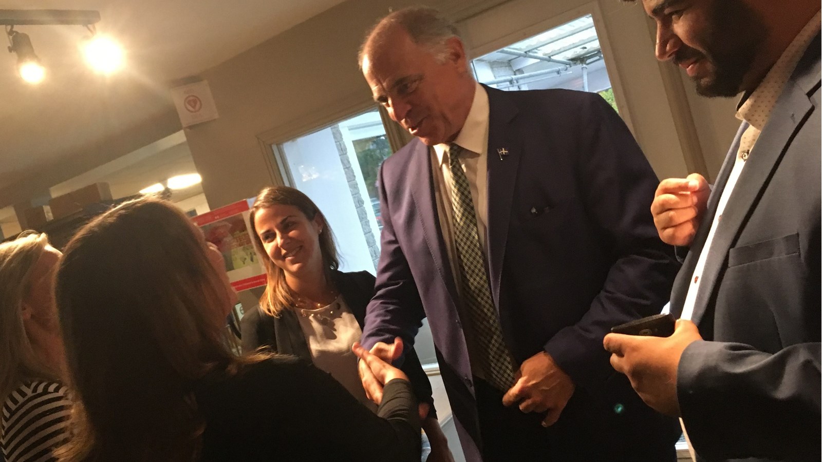Le ministre de l’Économie et de l’Innovation du Québec, Pierre Fitzgibbon avait aussi de bon mots pour Mme Picard avec qui il échange souvent.