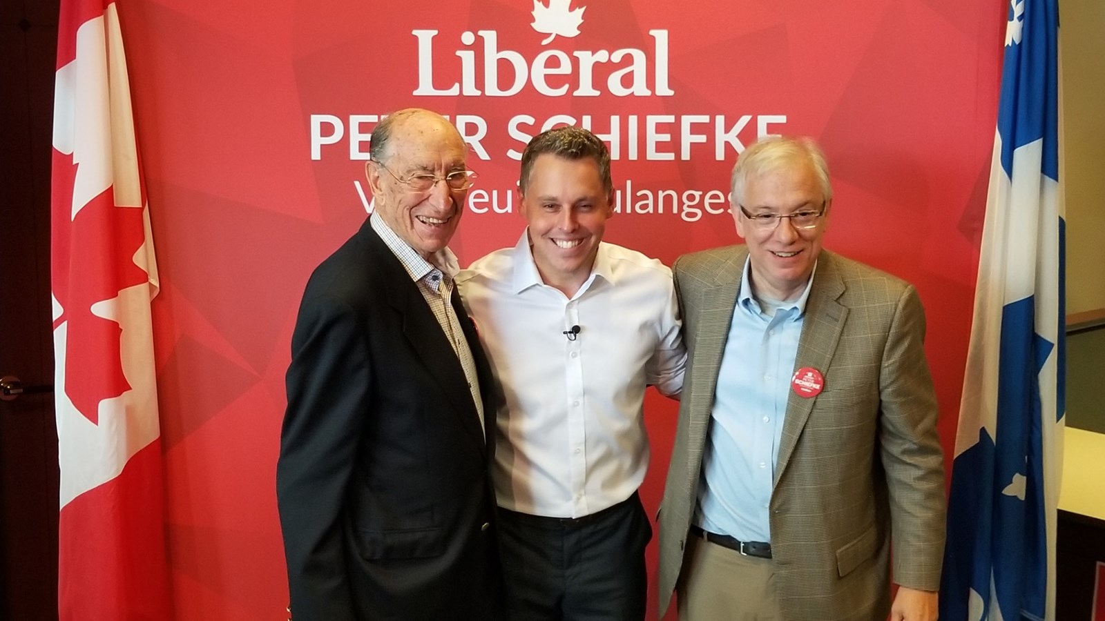Peter Schiefke inaugure son bureau électoral à L’Île-Perrot