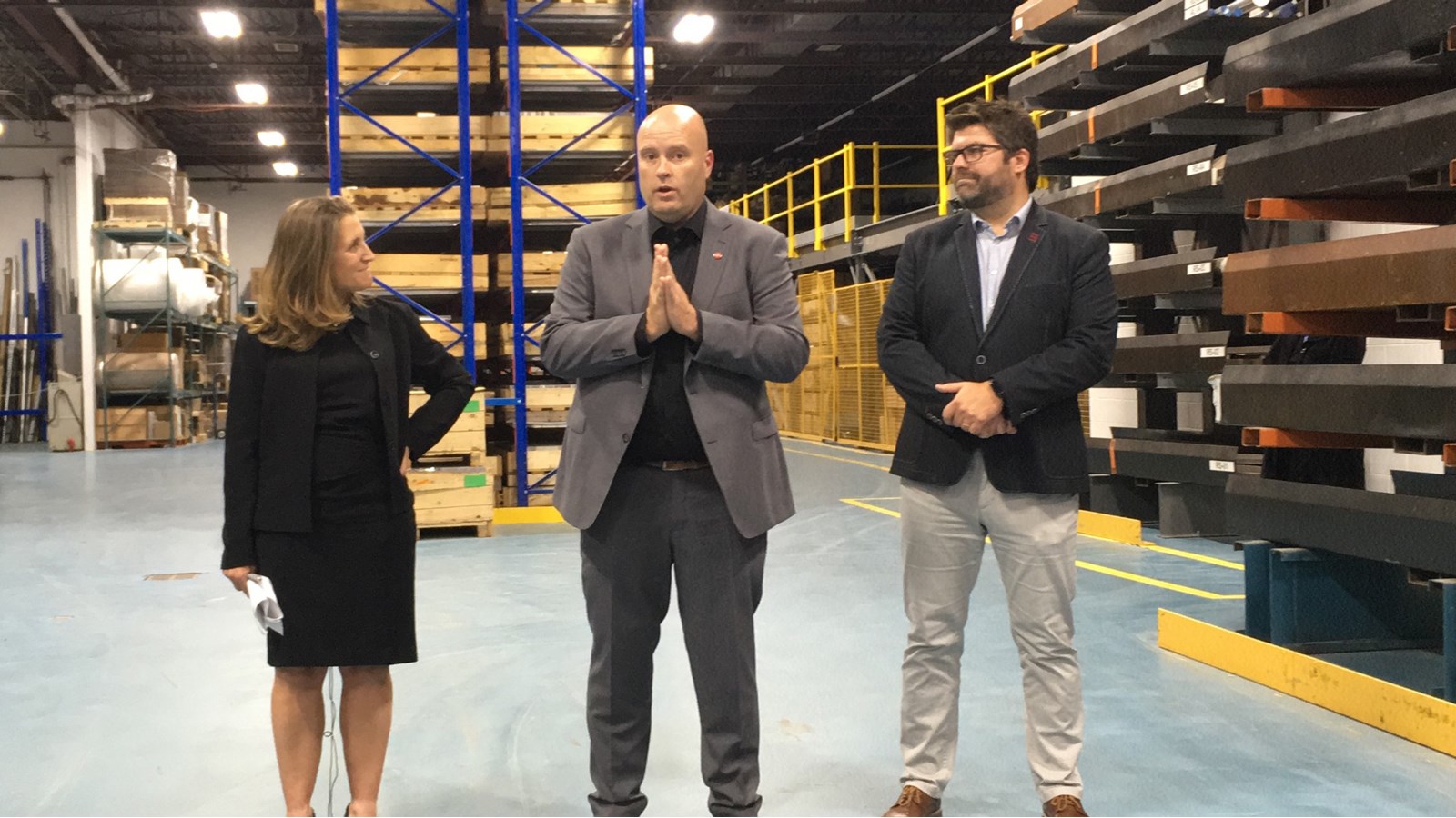Une entreprise de Salaberry-de-Valleyfield accueille la ministre des Affaires étrangères