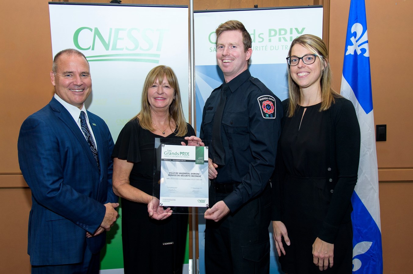 Vaudreuil-Dorion est récompensé aux Grands Prix santé et sécurité du travail