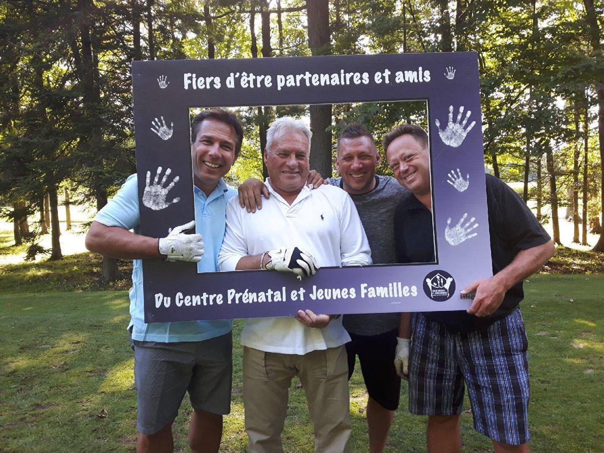 Une troisième édition réussie pour le tournoi de golf annuel du Centre prénatal et jeunes familles