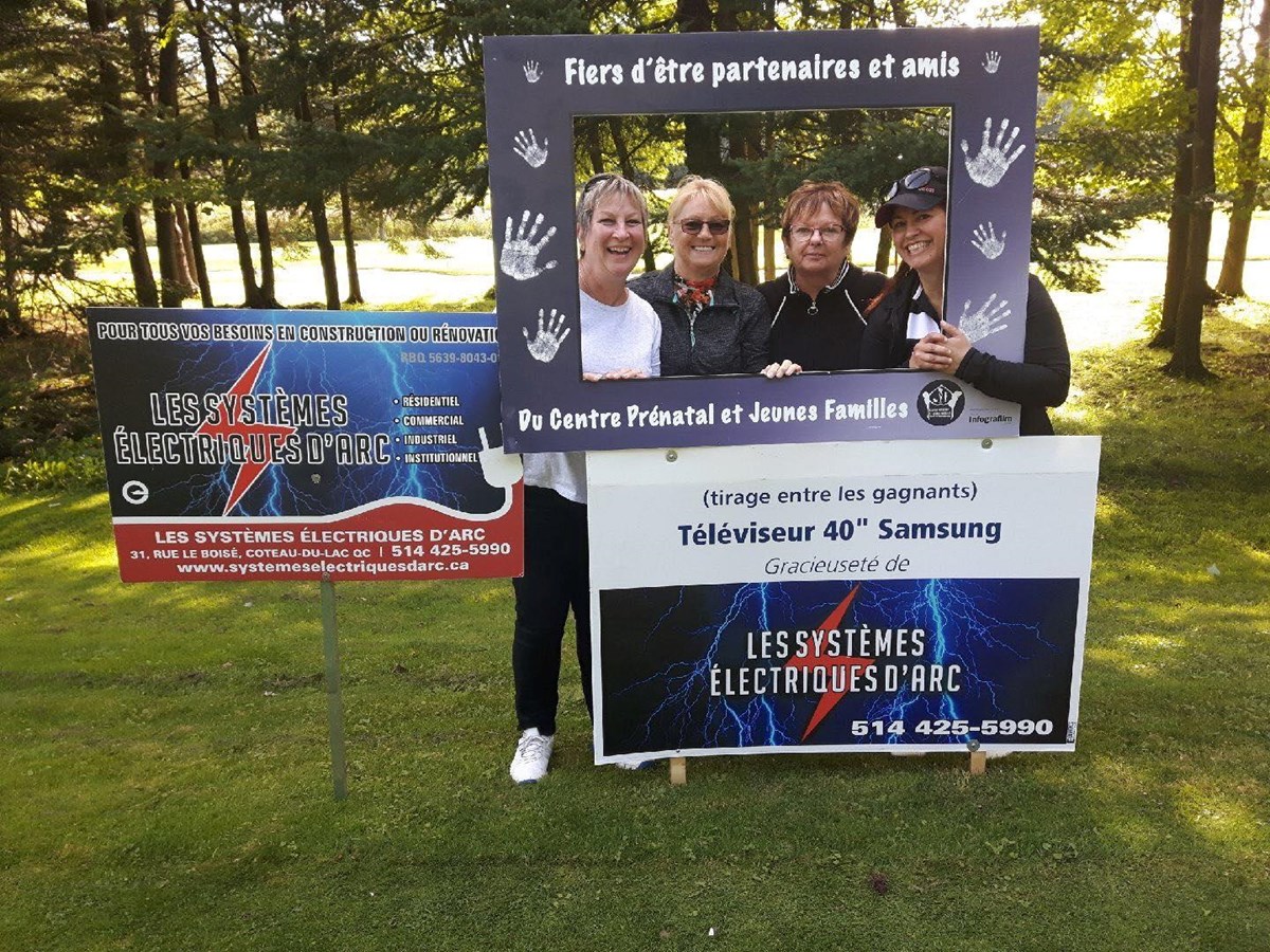 Une troisième édition réussie pour le tournoi de golf annuel du Centre prénatal et jeunes familles