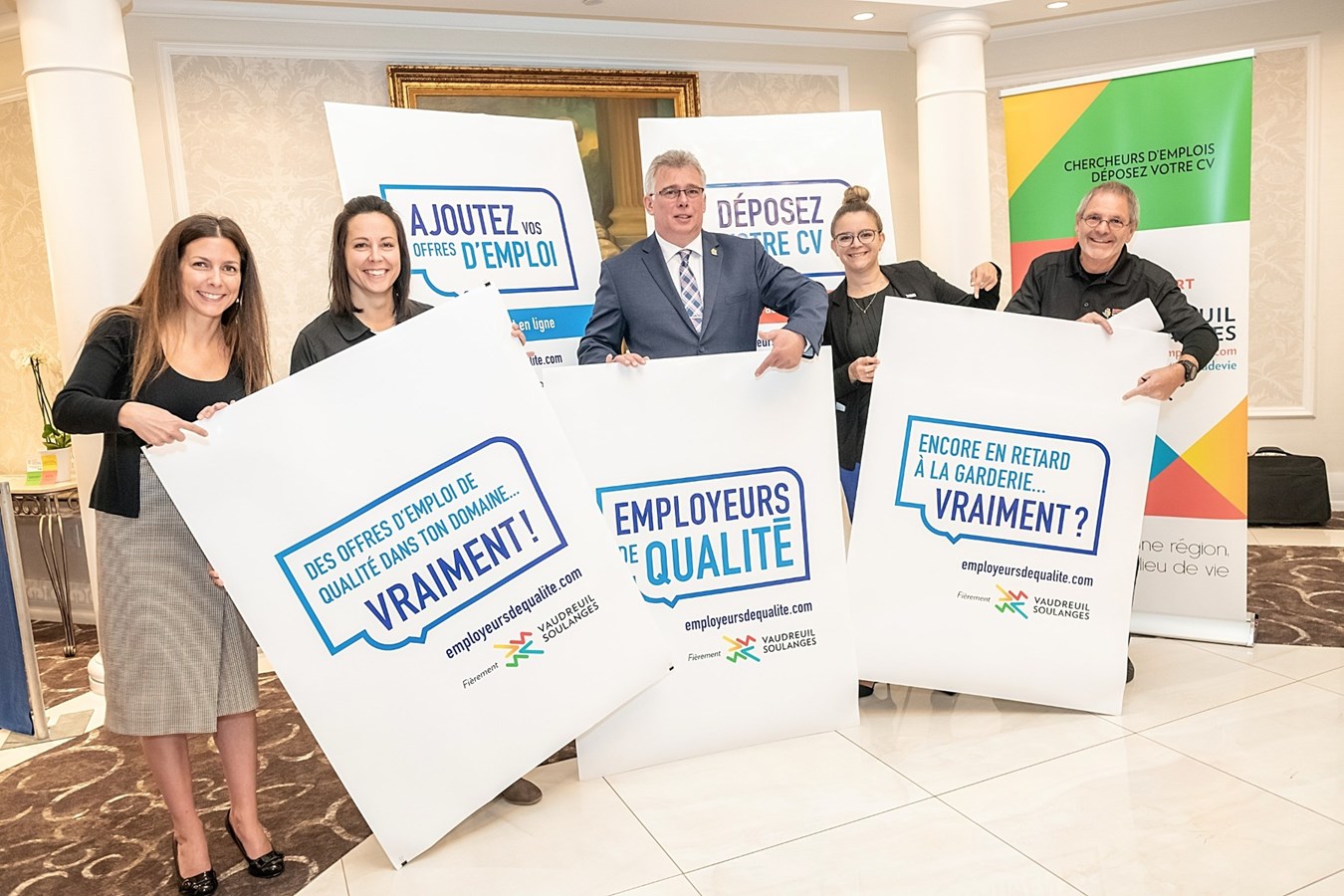 Une autre édition réussie pour le Salon de l'emploi de Vaudreuil-Soulanges