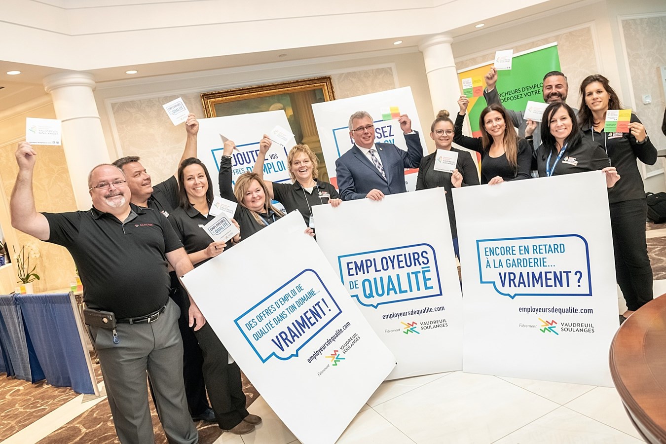 Une autre édition réussie pour le Salon de l'emploi de Vaudreuil-Soulanges
