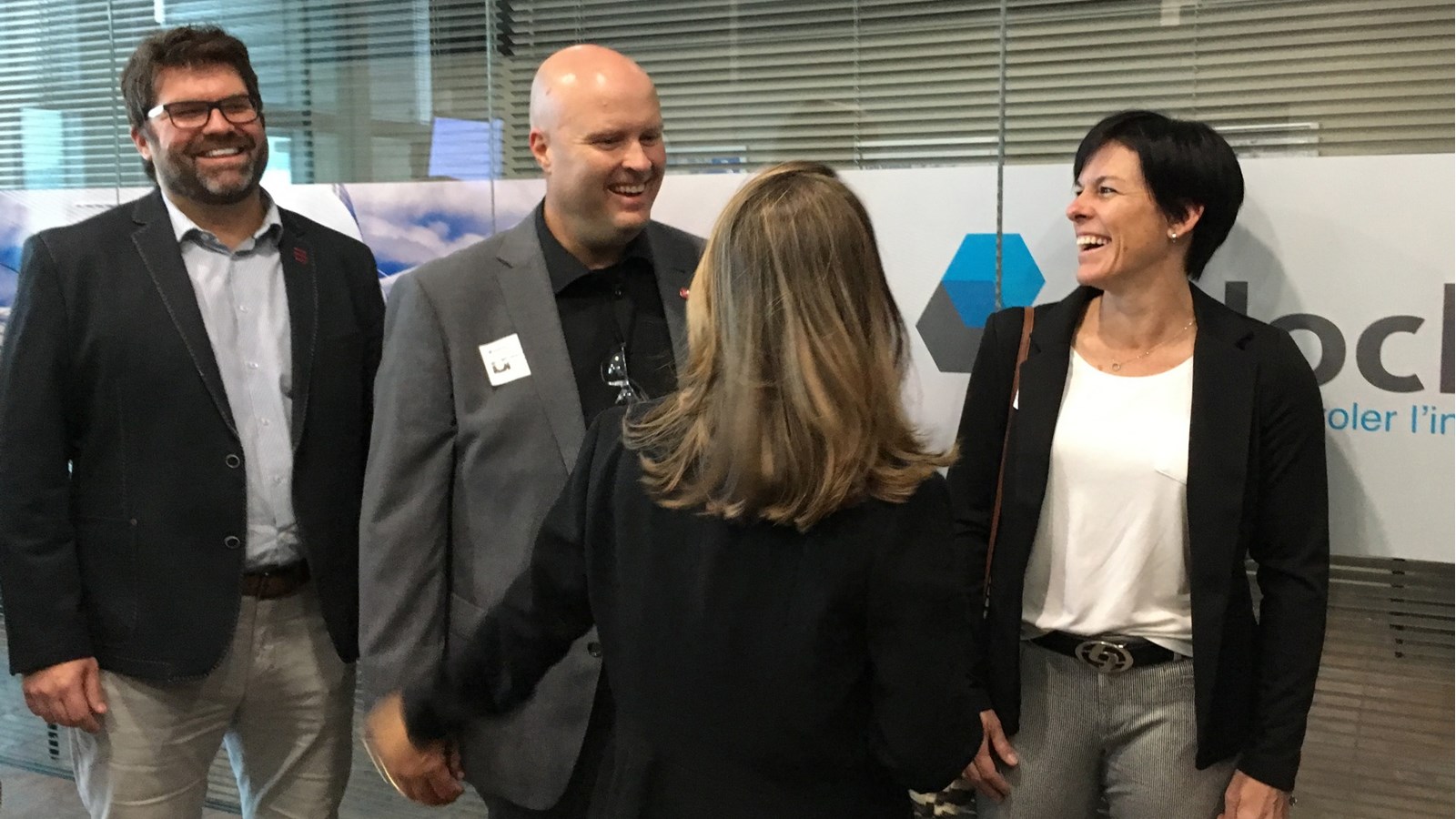Tout récemment, M. Faubert a pris part à une visite de l'entreprise Groupe Meloche avec Chrystia Freeland, ministre du cabinet Trudeau.