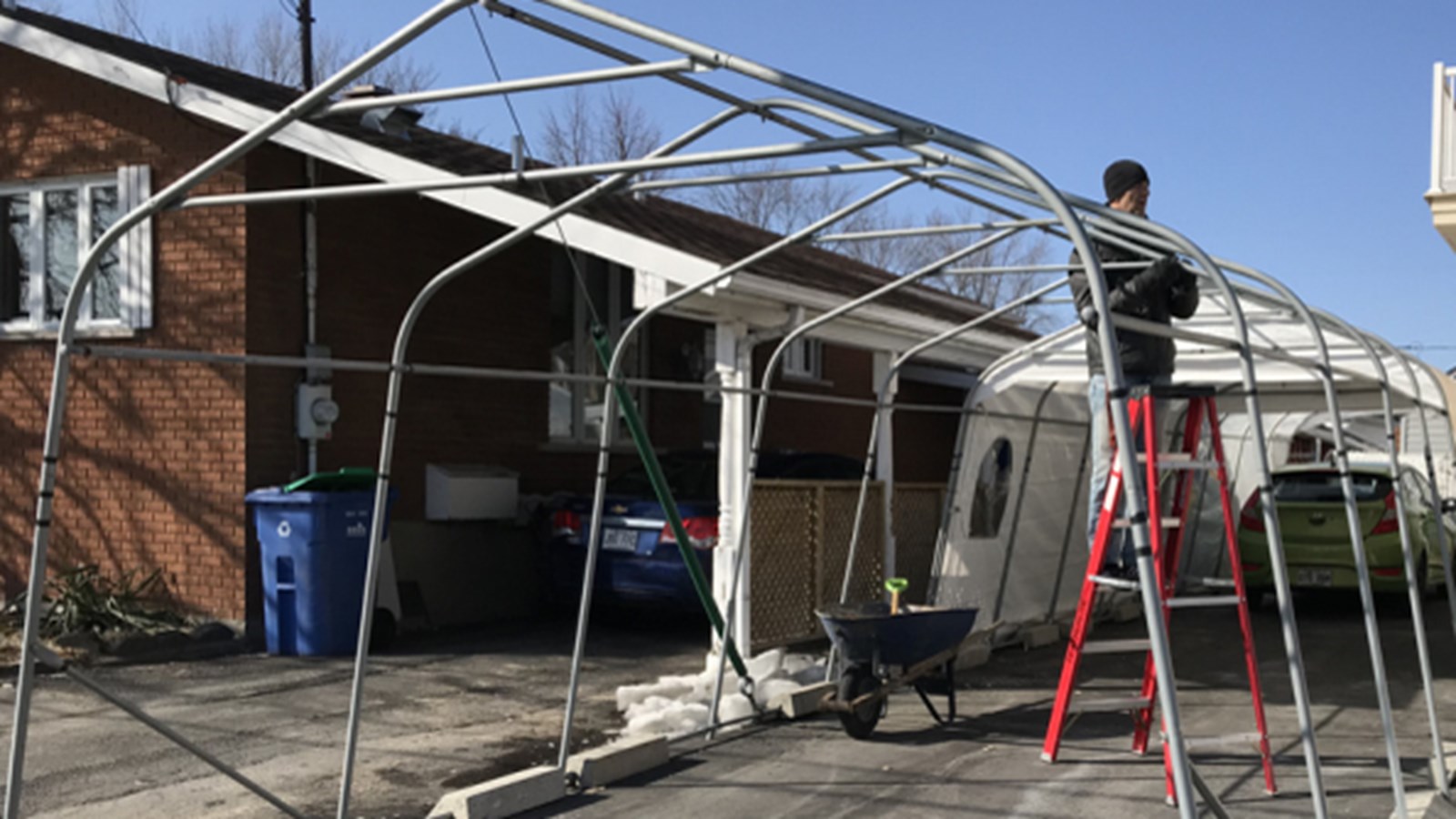 Abris temporaires: installation permise dès le 15 octobre à Beauharnois
