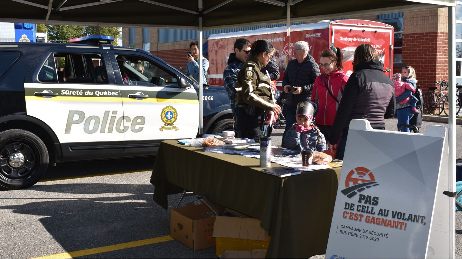 Cell au volant: 5000 personnes sensibilisées par la MRC de Beauharnois-Salaberry et ses partenaires